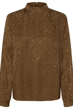 Blouse with long sleeve