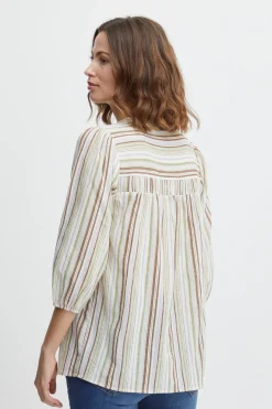 Blouse with long sleeve
