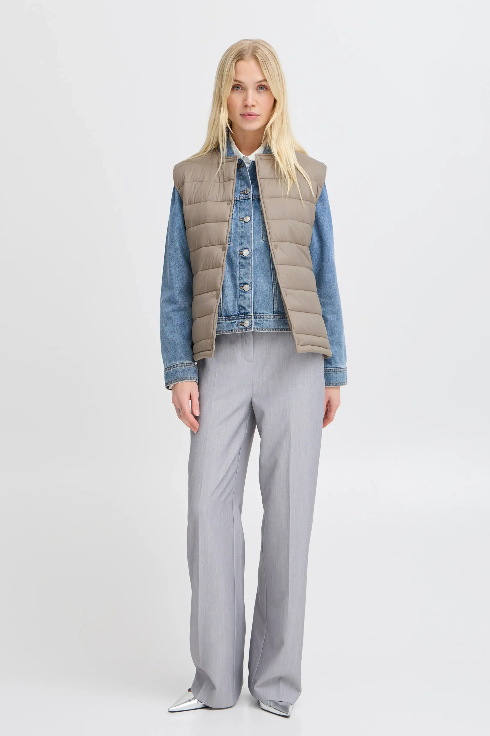 BYBERTA Waistcoat outerwear