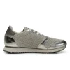 YdunMetallicZipper Shoe