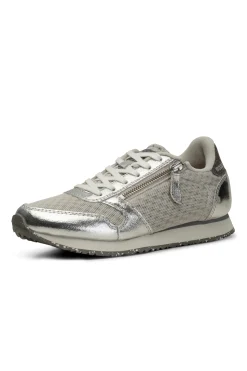 YdunMetallicZipper Shoe